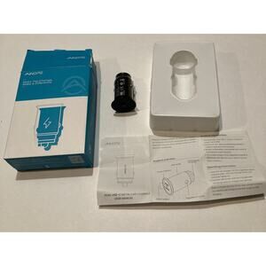 AINOPE Dual USB C Car Charger S3, 40W Metal Black AV864
